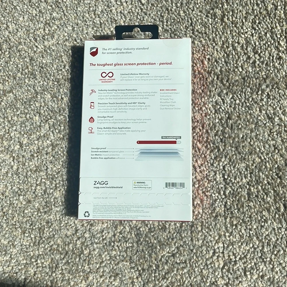 Screen protector iPhone X/Xs